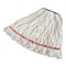 Rubbermaid Commercial 1 in Looped-End Wet Mop, White, Cotton/Synthetic, FGA21206WH00 FGA21206WH00 - alternate 2